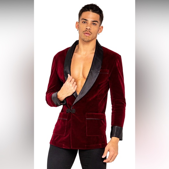 NWT MEN’s Playboy Smoke Lounge Gent Costume size SMALL - Picture 3 of 8